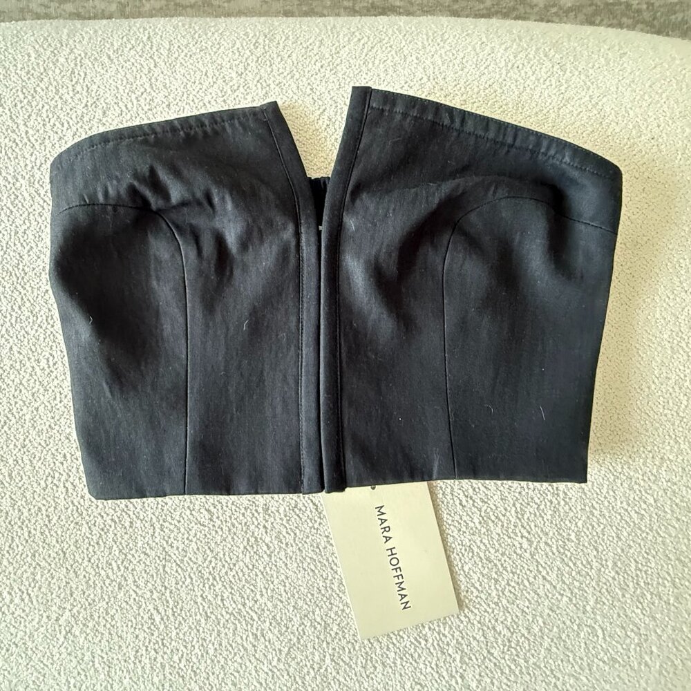 *NWT* Mara Hoffman Layne Foldover Bustier Top (Size 2)
